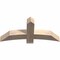 Ekena Millwork Bellingham Smooth Timber Gable Bracket, Douglas Fir, 48"W x 22"H x 5 1/2"D x 5 1/2"F, 11/12 Pitch GBW048X22X0606BEL00SDF - alternate 3
